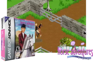 Image n° 1 - screenshots  : Barbie Horse Adventures - the Big Race